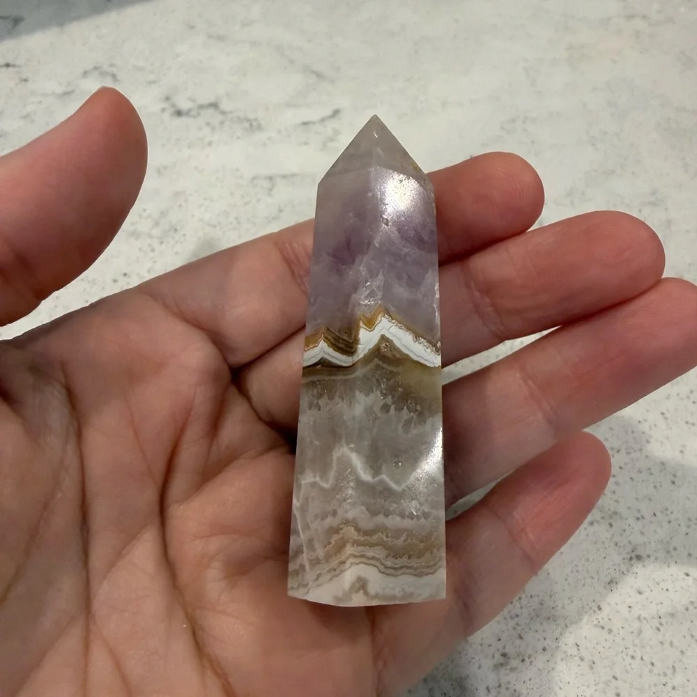 Crazy Lace Amethyst Tower - Picture 2 of 2